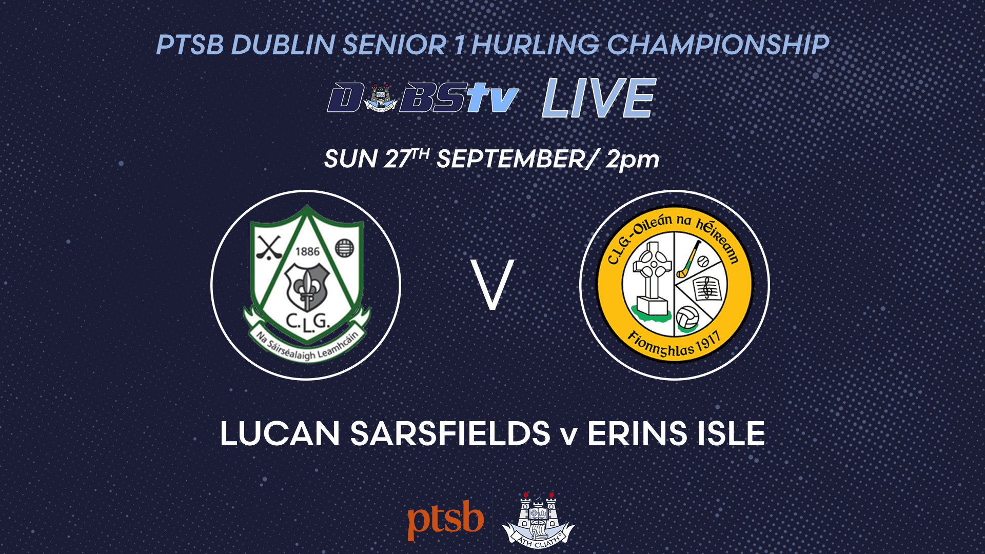Lucan Sarsfields V Erins Isle
