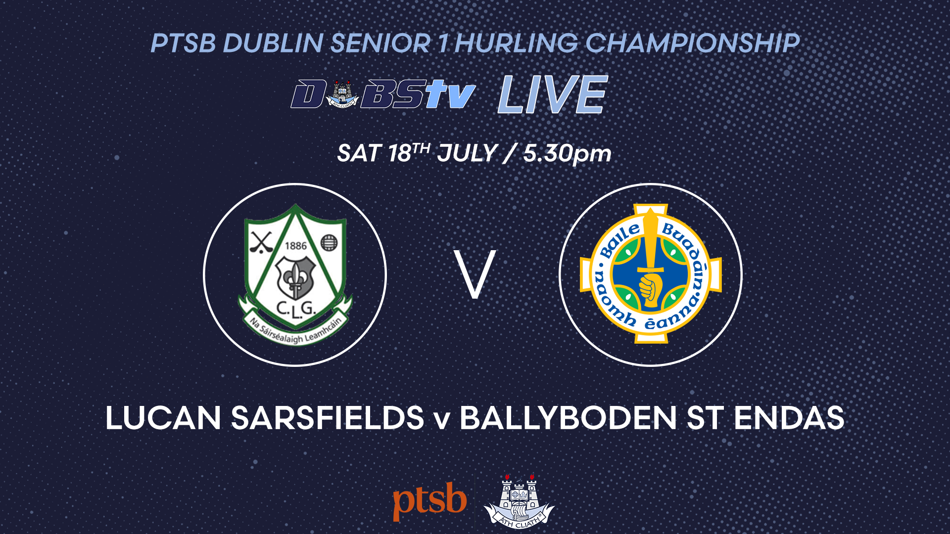 Lucan Sarsfields v Ballyboden St Enda’s